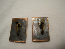 Load image into Gallery viewer, 1950s Mid Century Modernist Chenet Copper Earrings Screw Back Winifred Mason Chenet