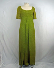 Load image into Gallery viewer, 1960s Kiwi Matelassé Empire Maxi Dress