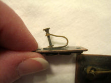 Load image into Gallery viewer, 1950s Mid Century Modernist Chenet Copper Earrings Screw Back Winifred Mason Chenet