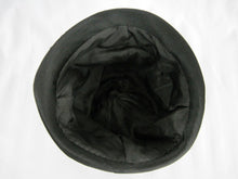 Load image into Gallery viewer, DEADSTOCK 1920s Beaded Cloche Hat Gold Metal Lace Blue Soutache