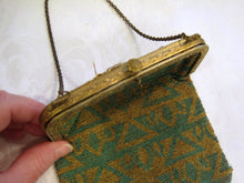 Load image into Gallery viewer, 1920s Art Deco Egyptian Revival Beaded Flapper Purse