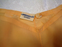 Load image into Gallery viewer, 1940s Silk Panties Peach & Cream Tap Pants Bambergers Lingerie
