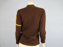 Load image into Gallery viewer, 1940s Varsity Letterman Sweater Brown Wool Wil Wite Champion Award SF 41