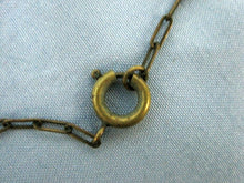 Load image into Gallery viewer, 1920s Neiger Style Egyptian Revival Necklace Nile Green Czech Glass Peking Glass