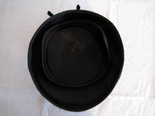 Load image into Gallery viewer, 1950s Black Velvet Saucer Hat 21"
