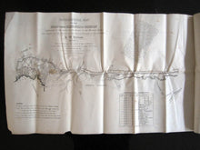 Load image into Gallery viewer, 1846 Topographical Map Missouri to Oregon Complete 7 Sections JC Fremont & Charles Preuss