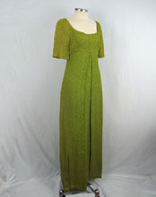 Load image into Gallery viewer, 1960s Kiwi Matelassé Empire Maxi Dress