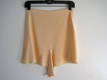 Load image into Gallery viewer, 1920s Peach Silk Crepe Tap Pants Tatted Lace Silk Panties Flapper Lingerie