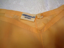 Load image into Gallery viewer, 1940s Silk Panties Peach &amp; Cream Tap Pants Bambergers Lingerie